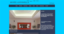Desktop Screenshot of antonellahotelcaorle.com